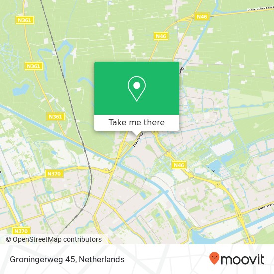 Groningerweg 45, 9738 AB Groningen map