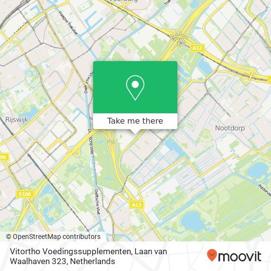 Vitortho Voedingssupplementen, Laan van Waalhaven 323 Karte