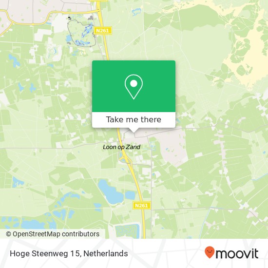 Hoge Steenweg 15, 5175 AG Loon op Zand map