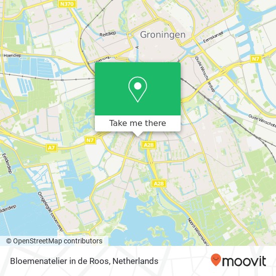 Bloemenatelier in de Roos, Overwinningsplein 70 map