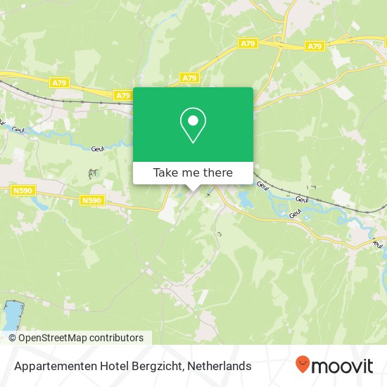 Appartementen Hotel Bergzicht, Daalhemerweg 84 map