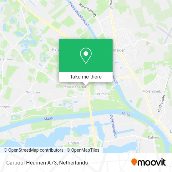 Carpool Heumen A73 map