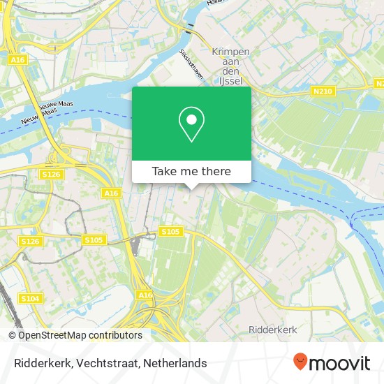 Ridderkerk, Vechtstraat map