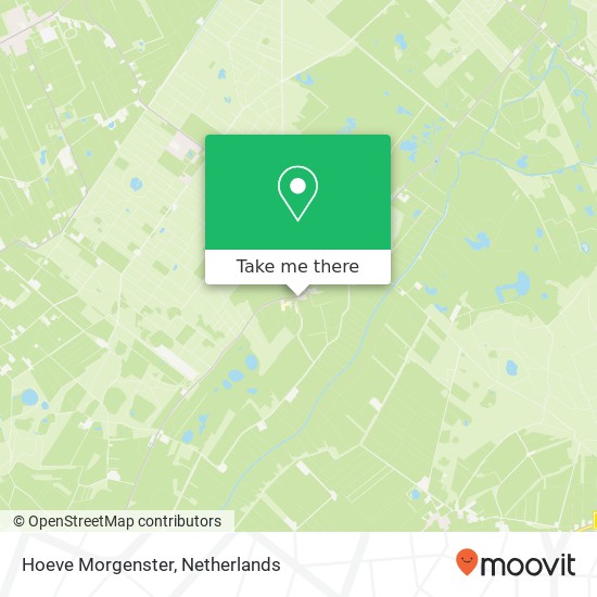 Hoeve Morgenster, Huenderweg 17 Karte