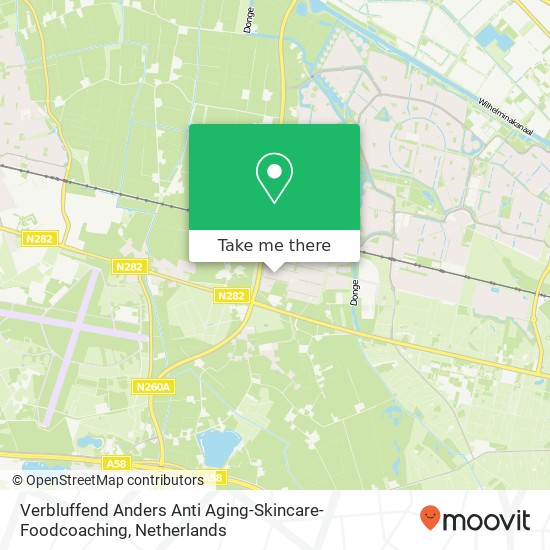 Verbluffend Anders Anti Aging-Skincare-Foodcoaching, Vordenstraat 20 map