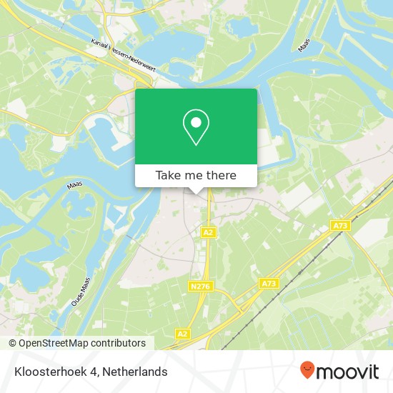 Kloosterhoek 4, 6051 AX Maasbracht map