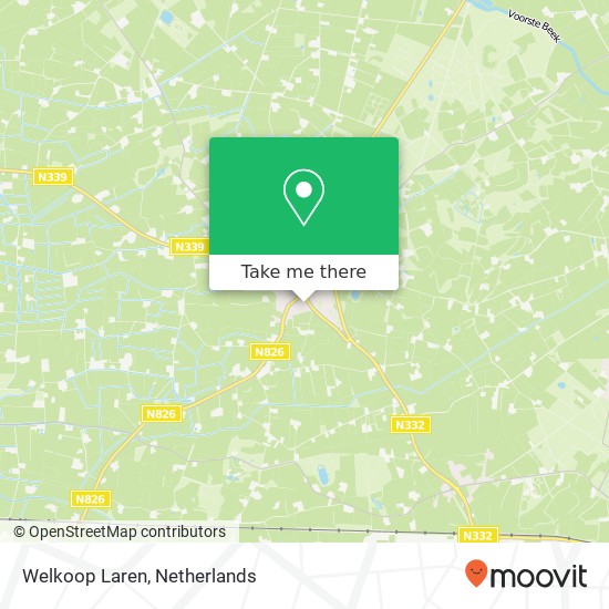 Welkoop Laren, Rengersweg 4 map