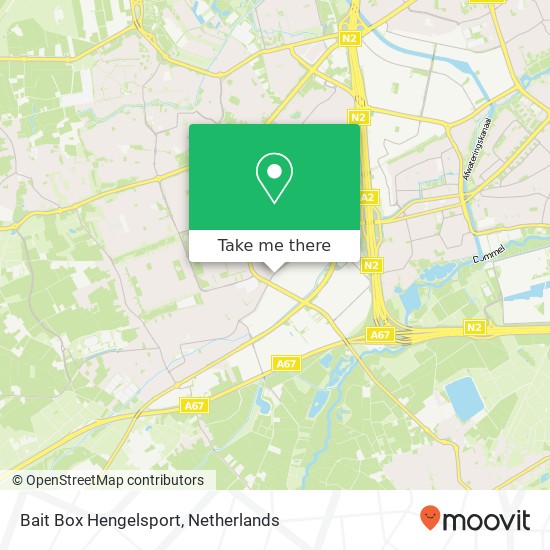 Bait Box Hengelsport, Provincialeweg 10 map