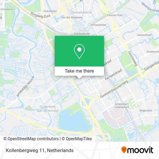 Kollenbergweg 11 map