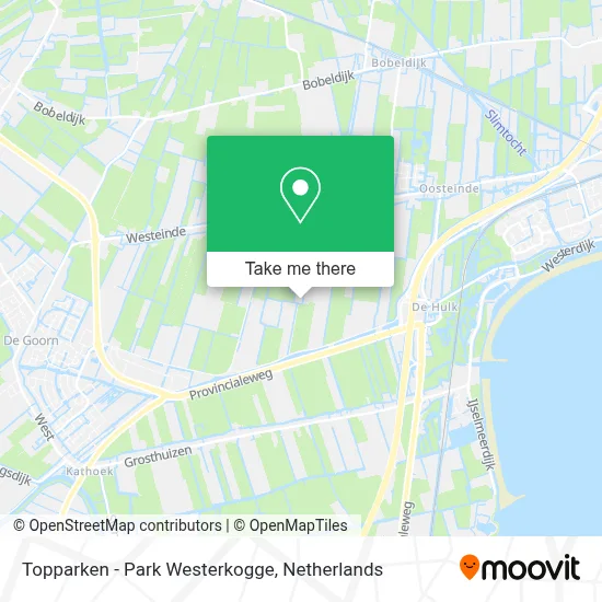Topparken - Park Westerkogge map