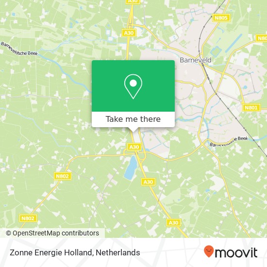 Zonne Energie Holland, Anthonie Fokkerstraat 11G map