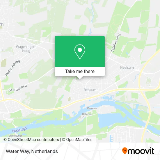 Waterweg Karte