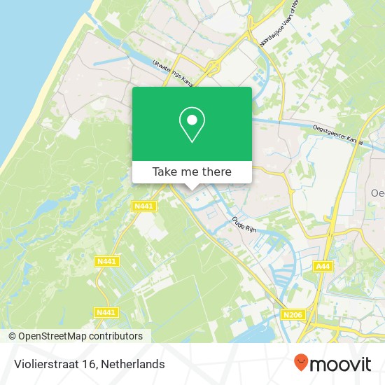 Violierstraat 16, Violierstraat 16, 2223 XL Katwijk aan Zee, Nederland Karte