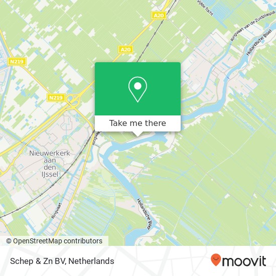 Schep & Zn BV, Kortenoord 45A map