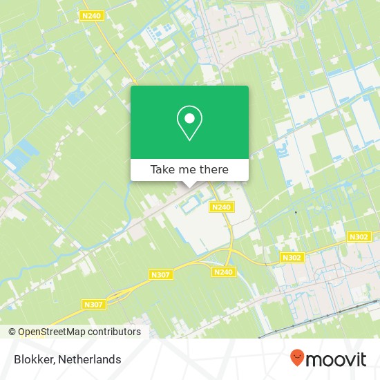Blokker, Zwaagdijk 80 map