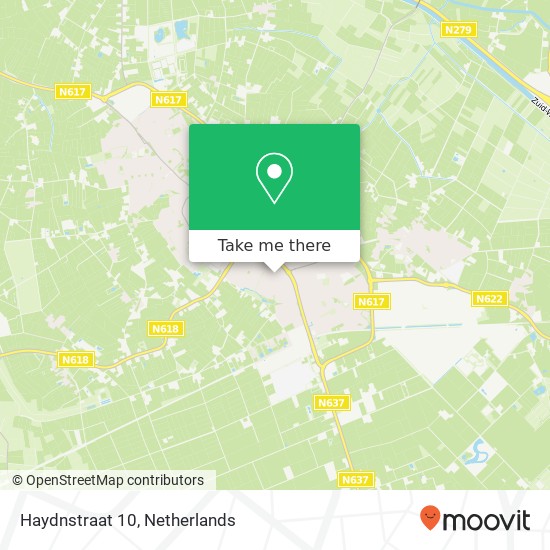 Haydnstraat 10, 5481 DA Schijndel map