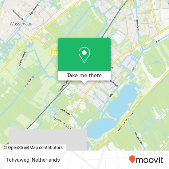 Tahyaweg, Tahyaweg, 2252 Voorschoten, Nederland map