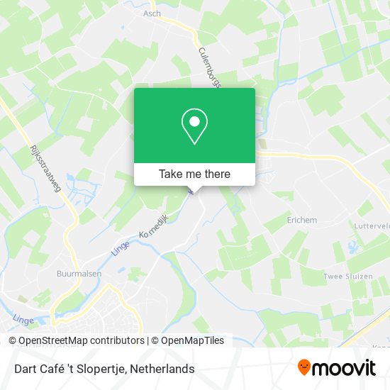 Dart Café 't Slopertje map