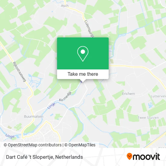 Dart Café 't Slopertje map