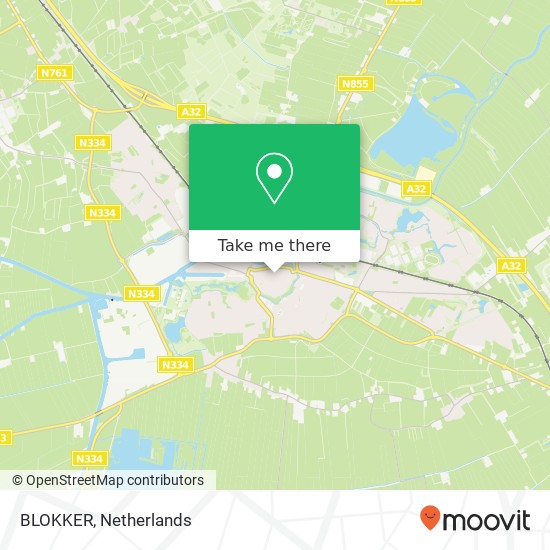 BLOKKER, Oosterstraat 7 map