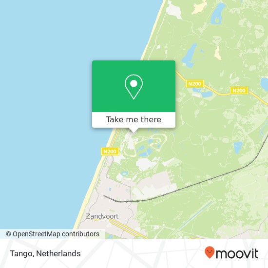 Tango, 2041 Zandvoort map