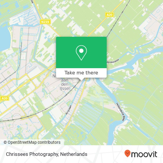 Chrissees Photography, Polderdreef map