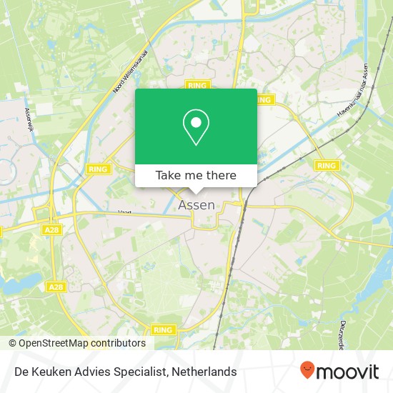 De Keuken Advies Specialist, Ceresstraat 48 Karte