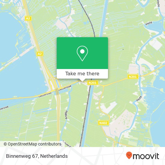 Binnenweg 67, Binnenweg 67, 3634 AE Loenersloot, Nederland map