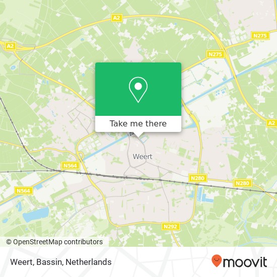 Weert, Bassin map