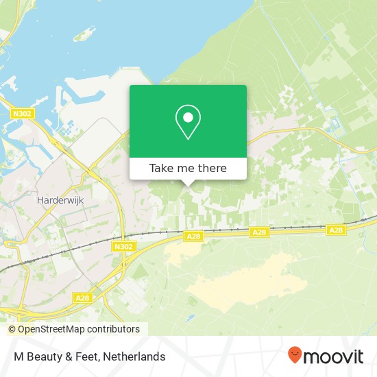 M Beauty & Feet, Snippendalseweg 8 map