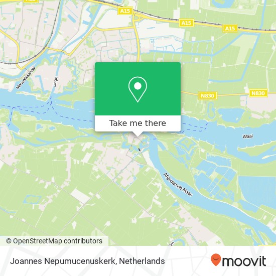 Joannes Nepumucenuskerk, Vissersdijk 15 map