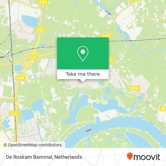 De Roskam Bemmel, Dorpsstraat 95 map