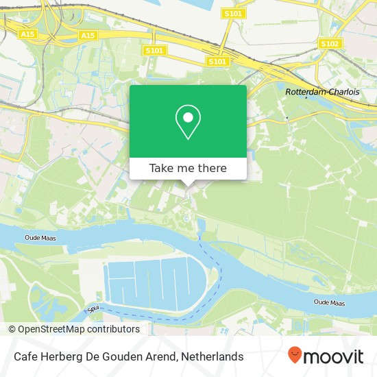 Cafe Herberg De Gouden Arend, Dorpsdijk 248 map