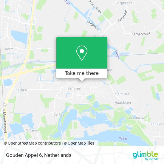 Gouden Appel 6 map