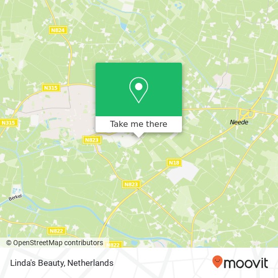 Linda's Beauty, Oude Eibergseweg 28C map