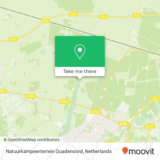 Natuurkampeerterrein Quadenoord map