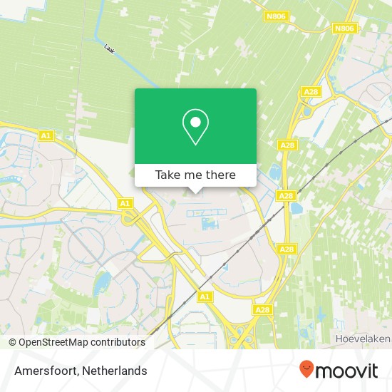 Amersfoort map