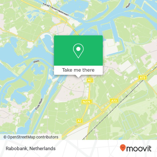 Rabobank, Zuidsingel 2 map