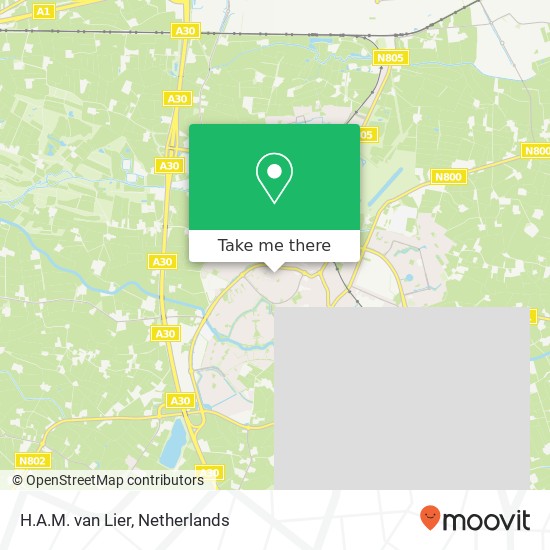 H.A.M. van Lier, Amersfoortsestraat 45 map