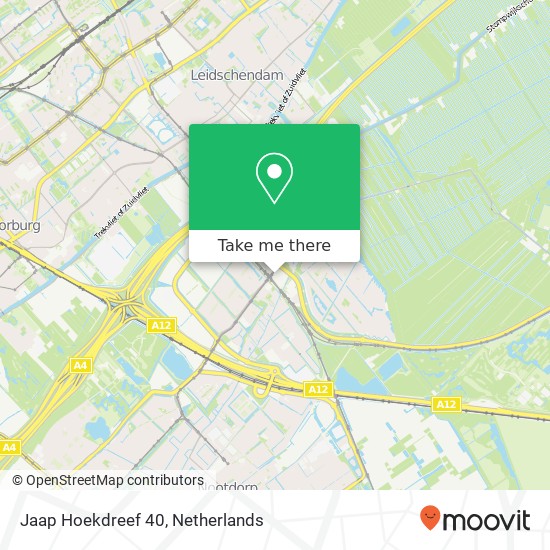 Jaap Hoekdreef 40, 2492 JS Den Haag map