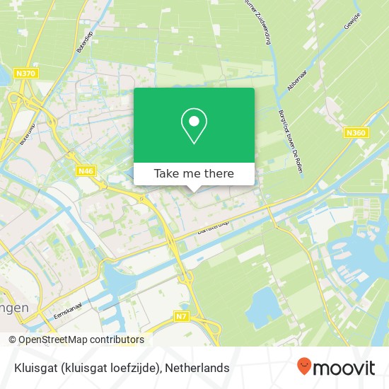 Kluisgat (kluisgat loefzijde), 9733 EA Groningen map