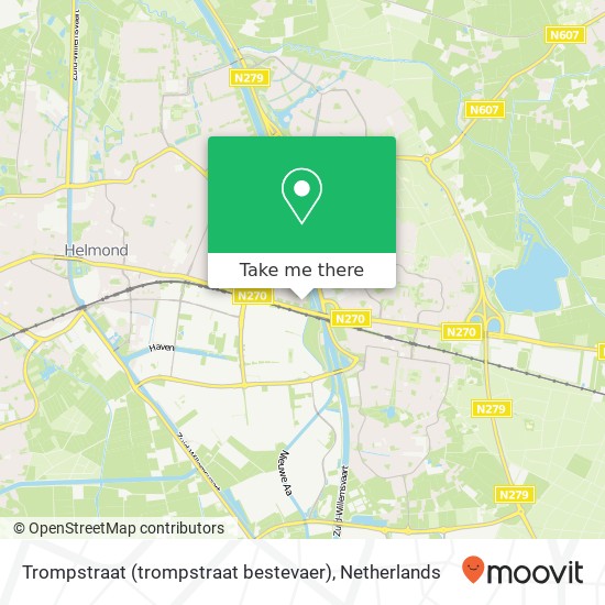 Trompstraat (trompstraat bestevaer), 5703 AZ Helmond Karte