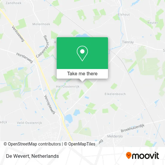 De Wevert map