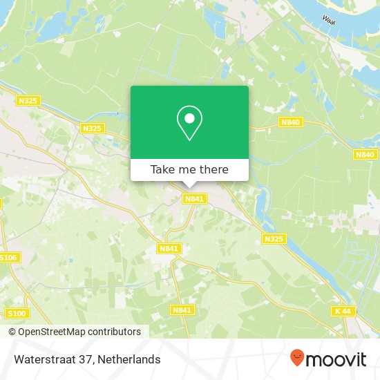 Waterstraat 37, 6573 AB Beek map