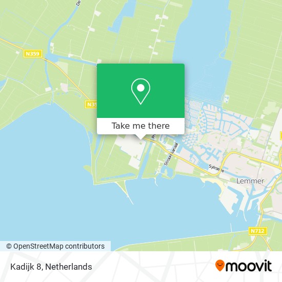 Kadijk 8 map