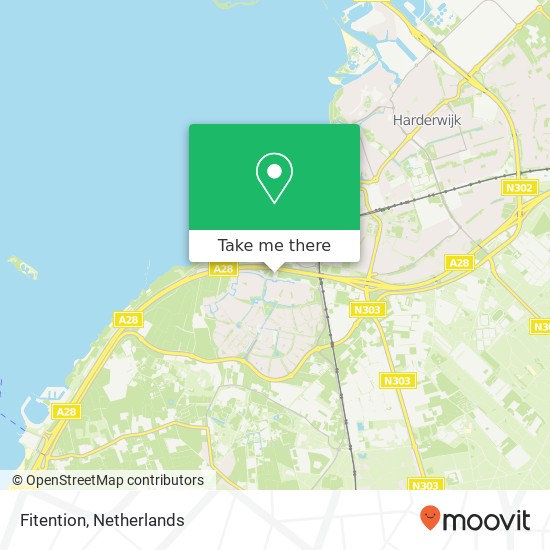 Fitention, Drielandendreef 34 map