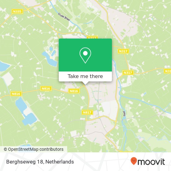 Berghseweg 18, Berghseweg 18, 7071 PW Ulft, Nederland map