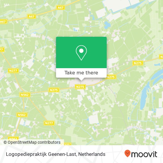 Logopediepraktijk Geenen-Last, Op de Kemp 36 map