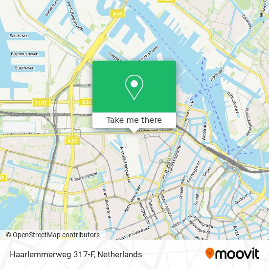 Haarlemmerweg 317-F map