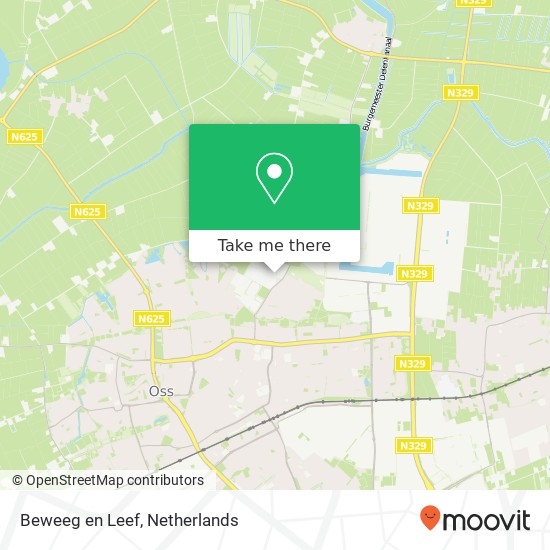 Beweeg en Leef, Macharenseweg map